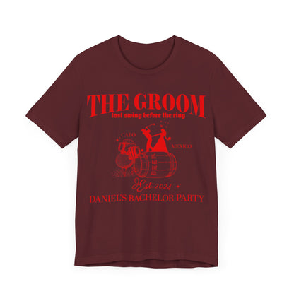 The Groom Bachelor Party Shirts, Groomsmen Shirt, Custom Bachelor Party Gifts, Group Bachelor Shirt, Golf Bachelor Party Shirt, 12 T1605