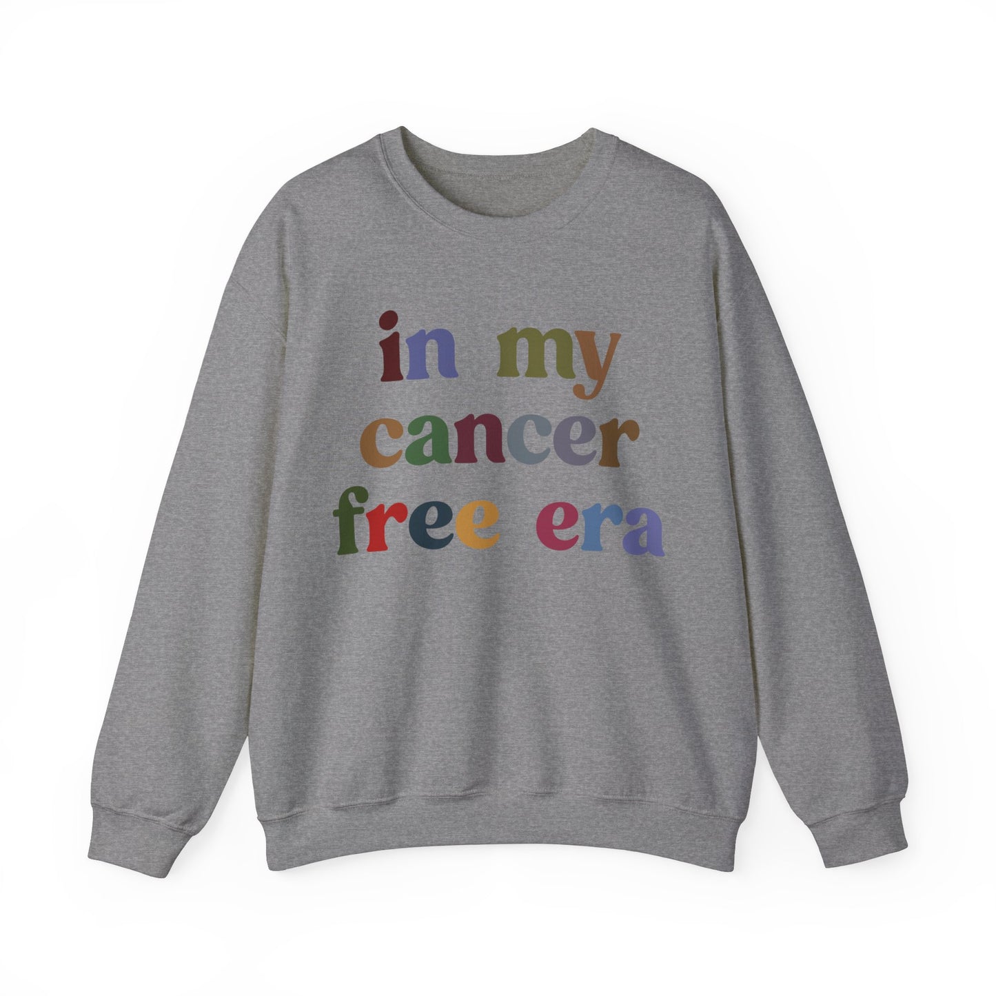 In My Cancer Free Era Sweatshirt, Breast Cancer Awareness Sweatshirt, Beat the Cancer Sweatshirt, Cancer Survivor Sweatshirt, S1409