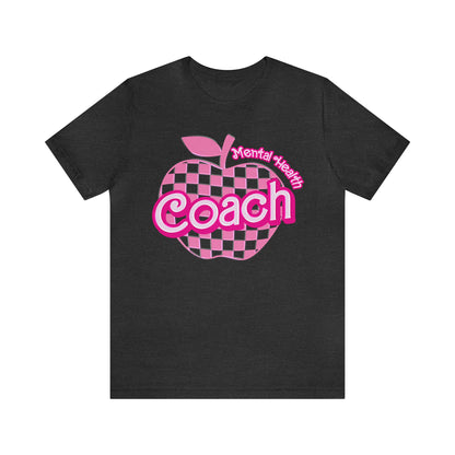 Mental Health Coach shirt, Pink Sport Coach Shirt, Colorful Coaching shirt, 90s Cheer Coach shirt, Back To School Shirt, Teacher Gift, T823