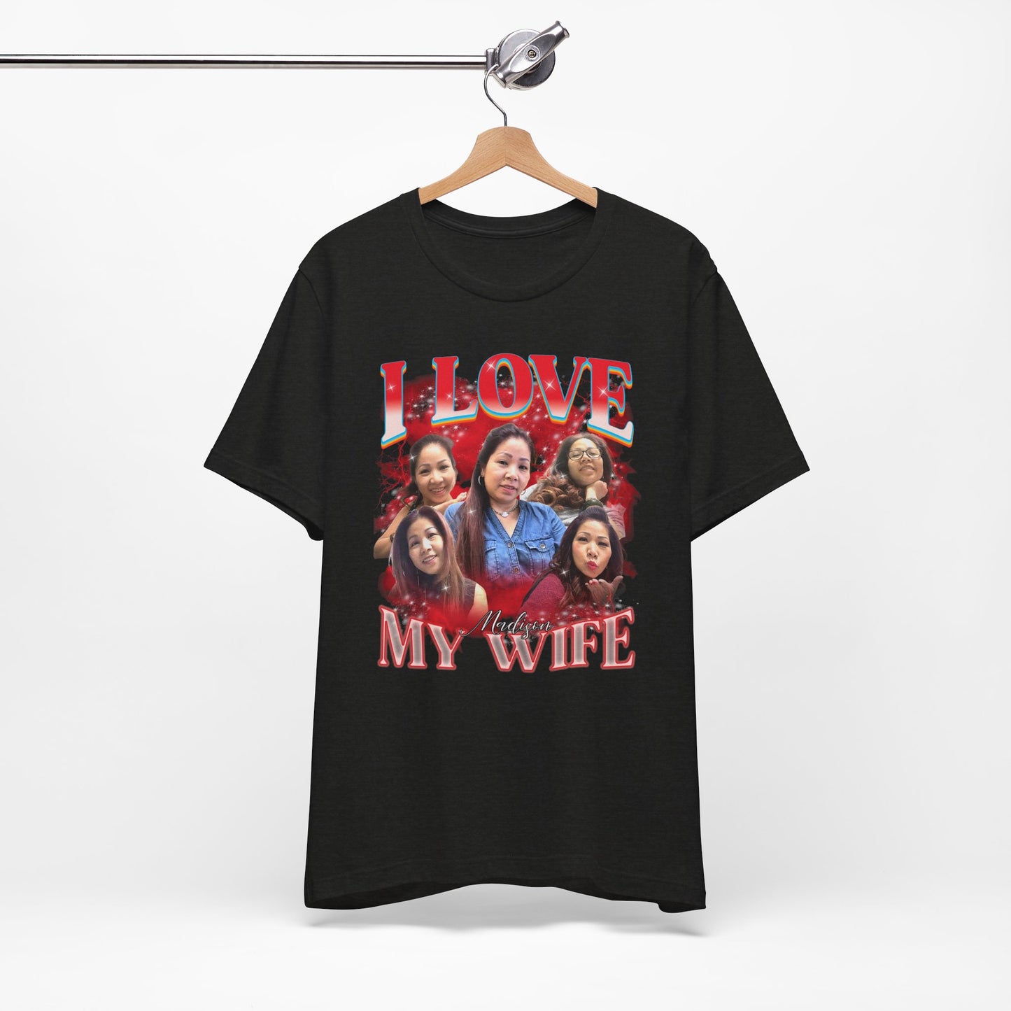 I Love My Wife T-Shirt – Romantic Anniversary Gift for Husband