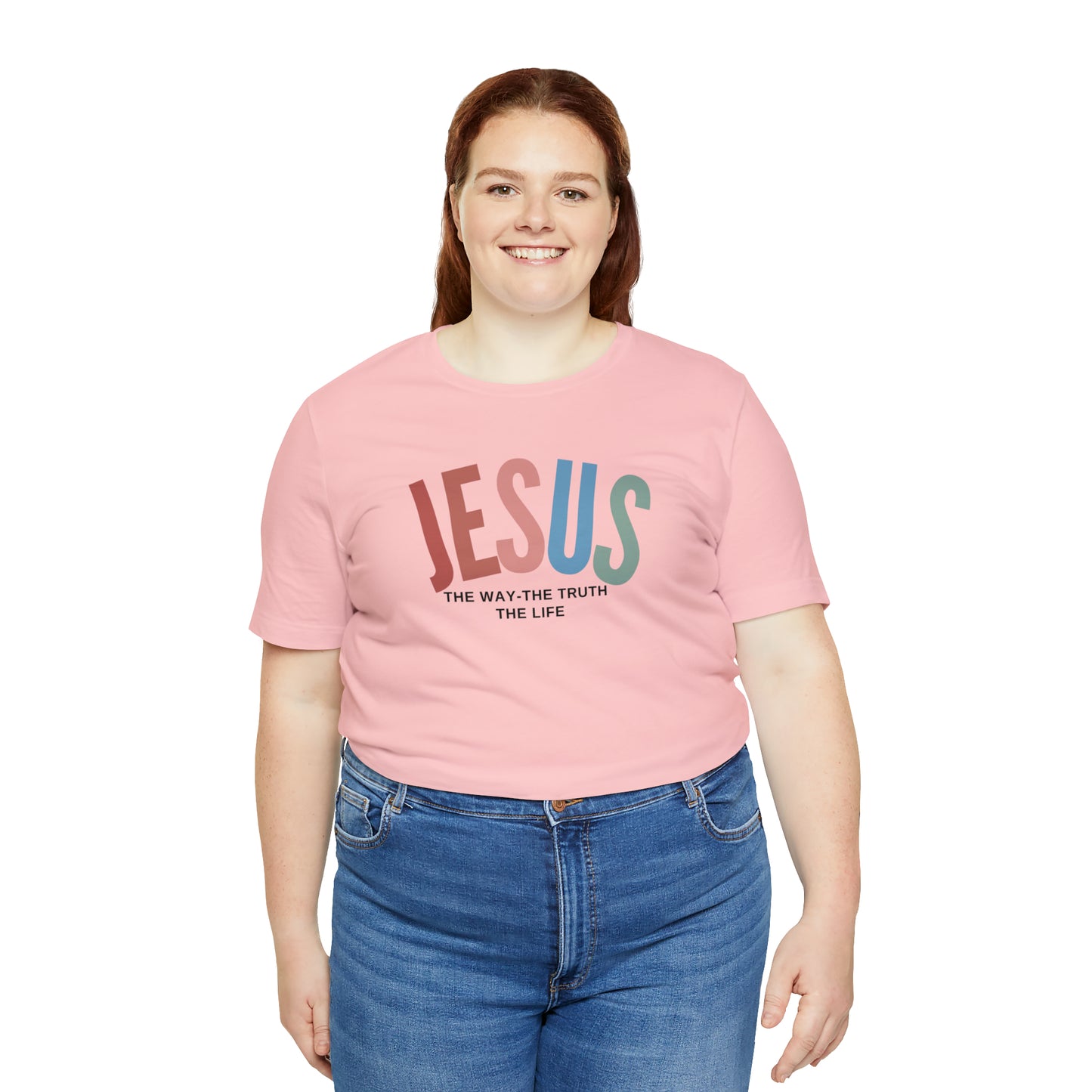 Jesus Tee for Christian Apparel, Jesus The Way The Truth The Life Shirt, Retro Christian Tshirt, T354