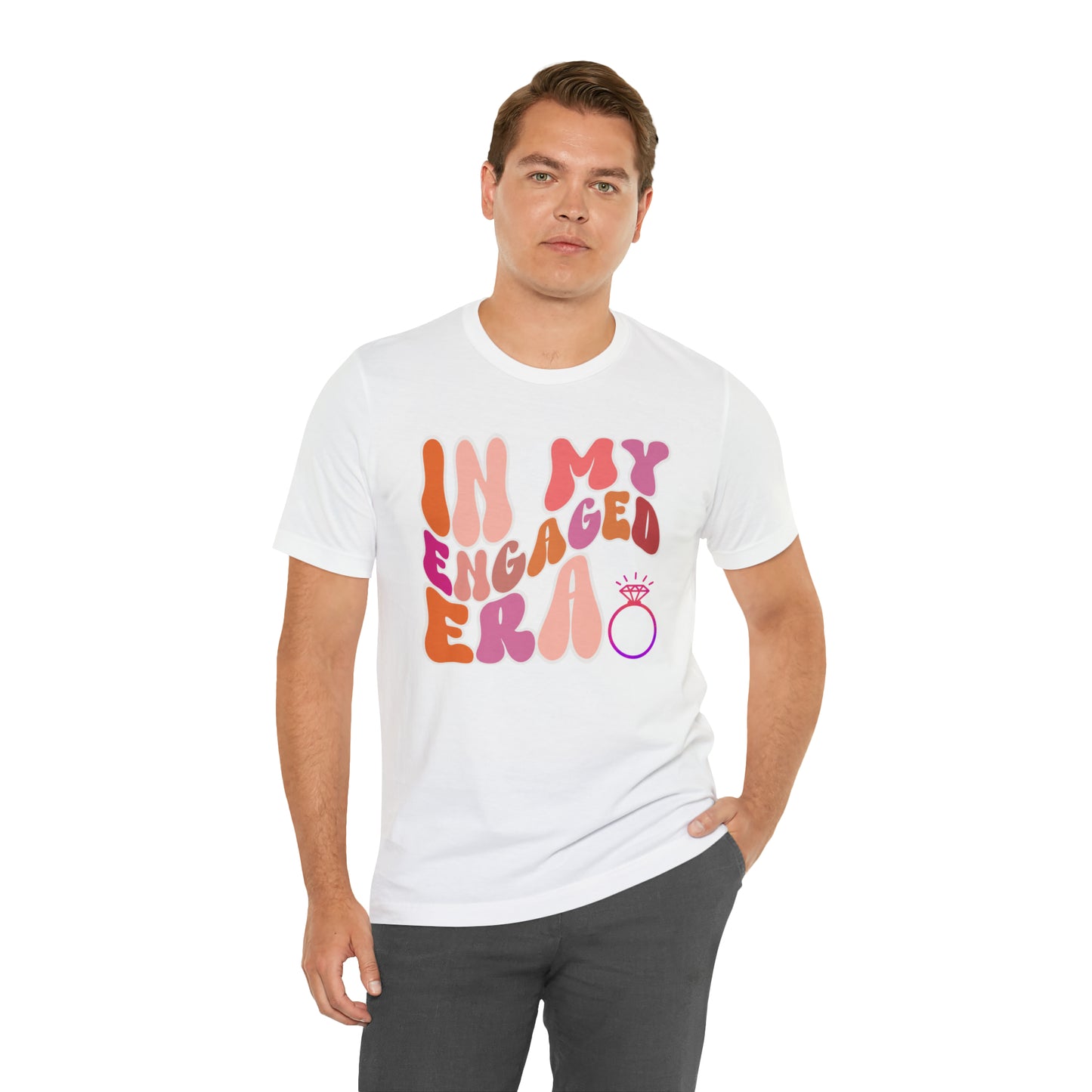 In My Engaged Era T-shirt, Bachelorette Shirt, Engagement Gift For Her, Engaged AF,  Fiance Shirt, T389