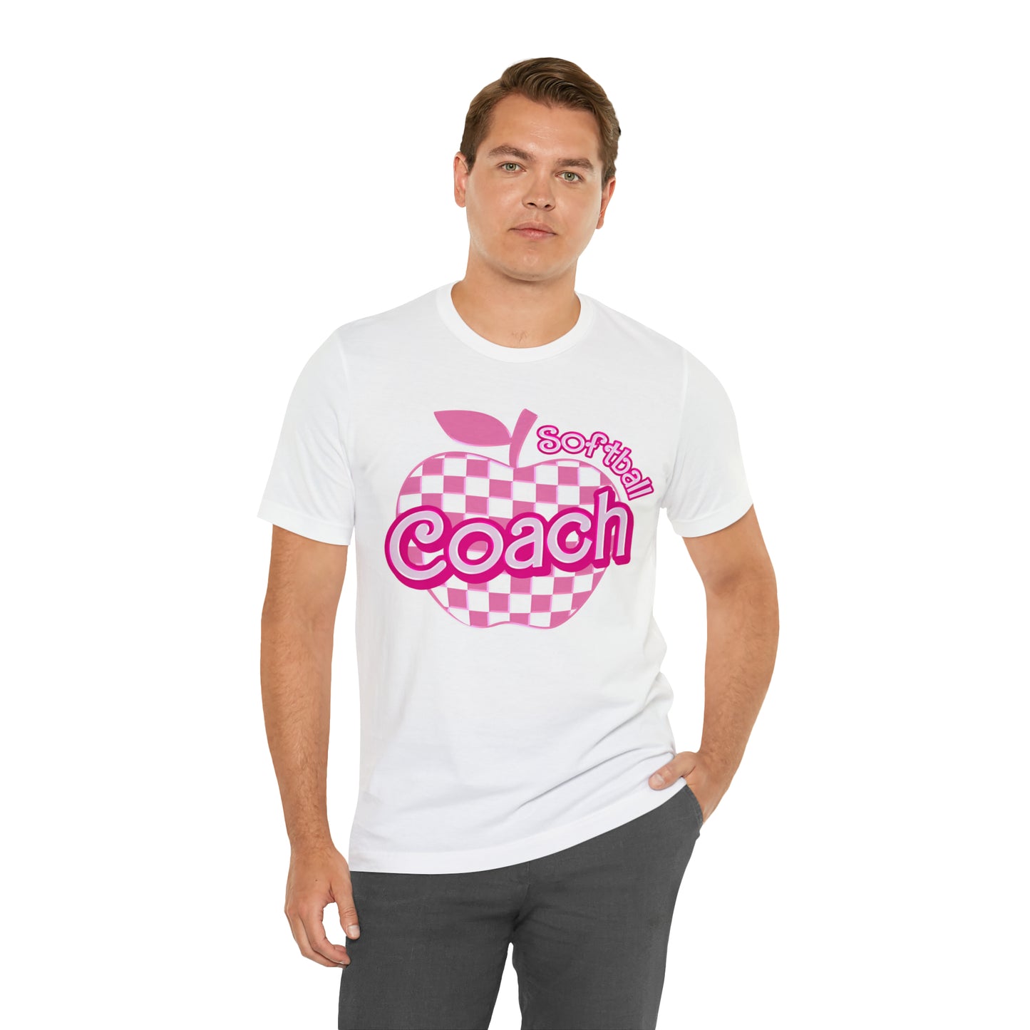 Softball Coach shirt, Pink Sport Coach Shirt, Colorful Coaching shirt, 90s Cheer Coach shirt, Back To School Shirt, Teacher Gift, T822