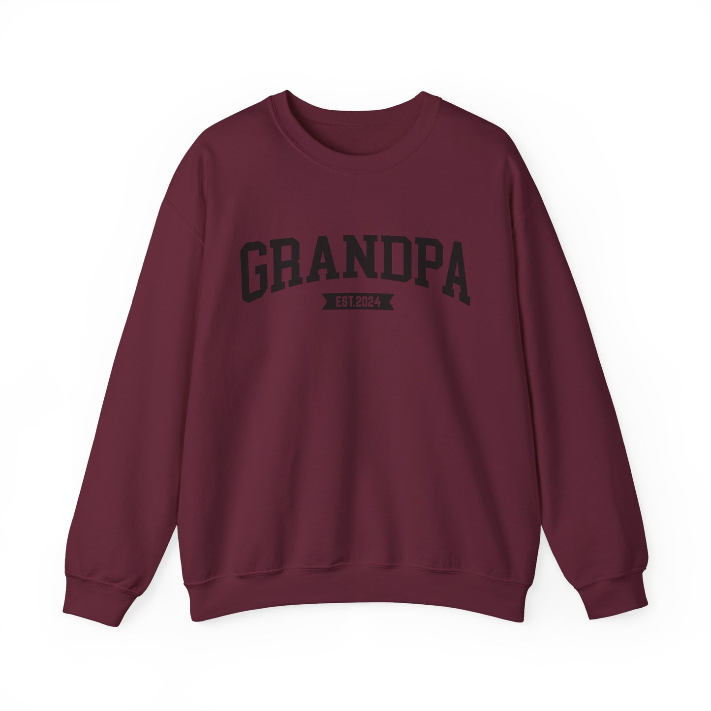 New Grandpa est Sweatshirt, Custom Father Day Sweatshirt, Custom Fathers day Gift, Custom Grandpa Sweatshirt, Grandpa Gift, Dad shirt, S1653