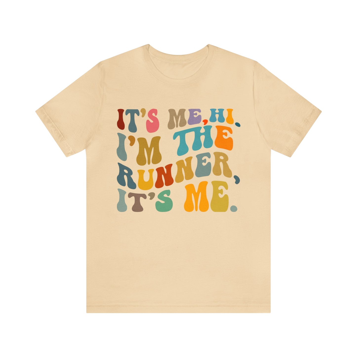 It's Me Hi I'm The Runner It's Me Shirt, Gift for Marriage Runner, Wedding Party Shirt, Retro Runner Shirt, Wedding Runner Shirt, T969