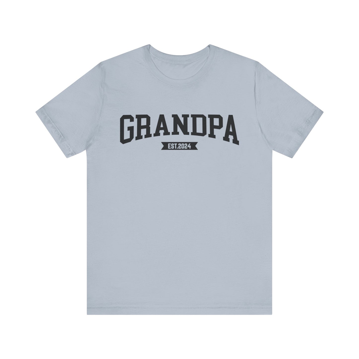 New Grandpa Est Shirt, Custom Father Day Shirt, Custom Fathers day Gift, Custom Grandpa Shirt , Grandpa Gift, Fathers Shirt Dad shirt, T1653