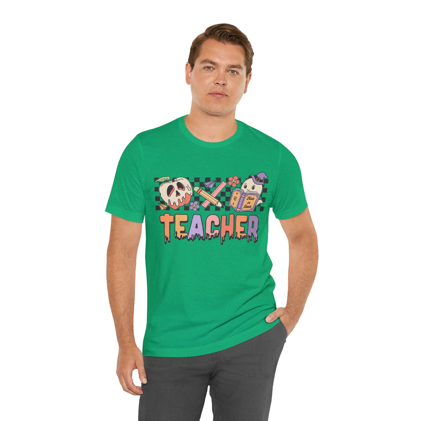 Teacher Shirt, Trick Or Teach Shirt, Spooky Teacher, Teacher Halloween Shirt, Teaching My Boos, Fall Teacher Shirt, T681