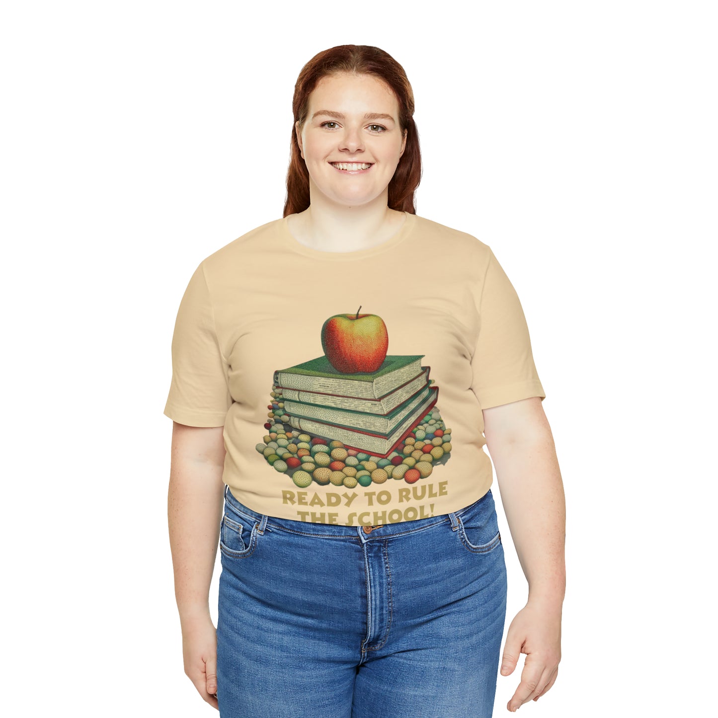 Back to school shirt funny for student - Ready to rule the school, T152