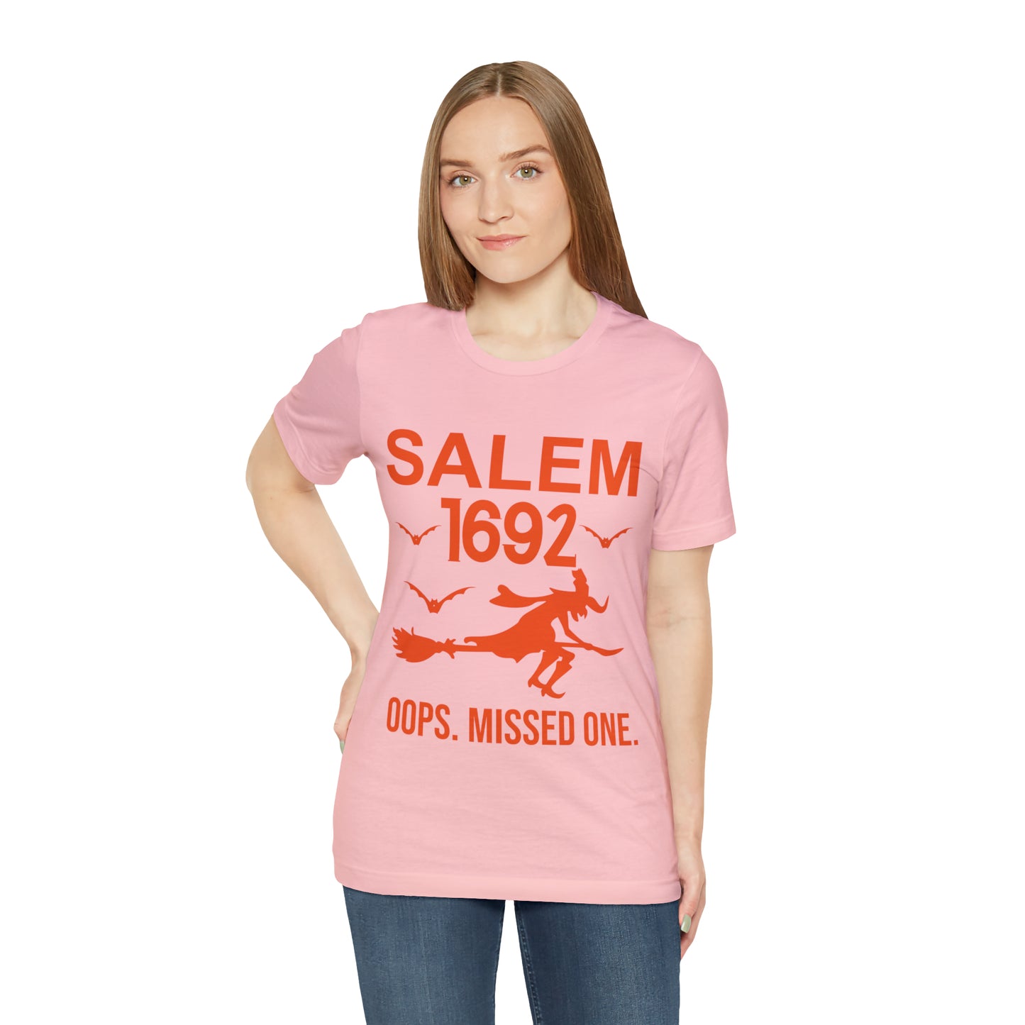 They Missed One Salem Witch Shirt 1692, Halloween Gift TShirt, Spooky Season Halloween Costume Shirt, T538