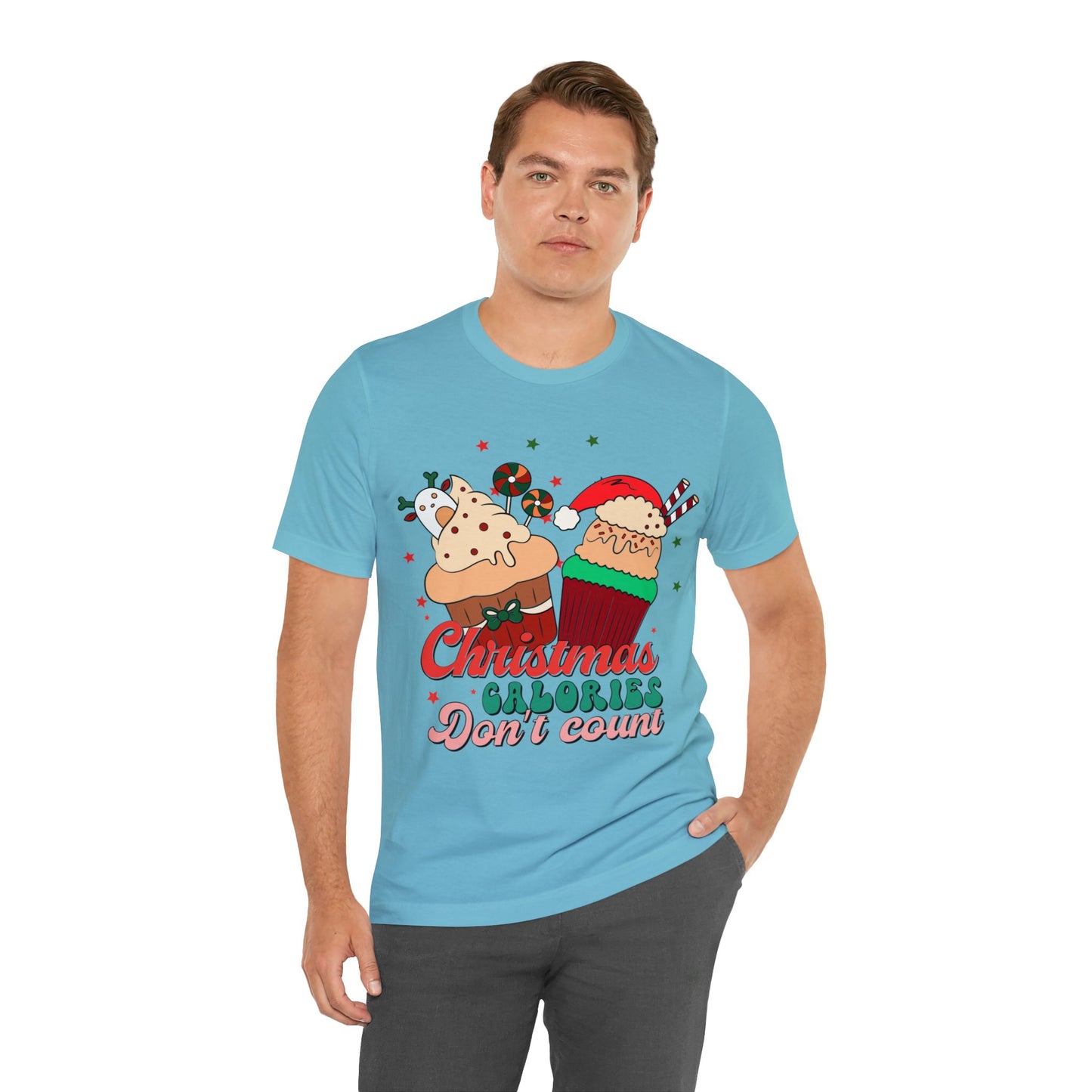 Christmas Calories Don't Count Shirt, Funny Christmas Shirt, Christmas Gift, Xmas calories shirt, Christmas calories, T871