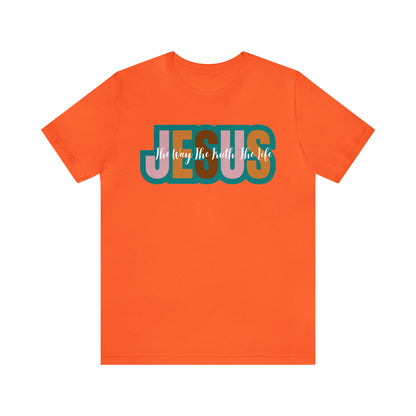 Retro Christian Tshirt, Jesus Tee for Christian Apparel, Christian Shirt for Women, T255