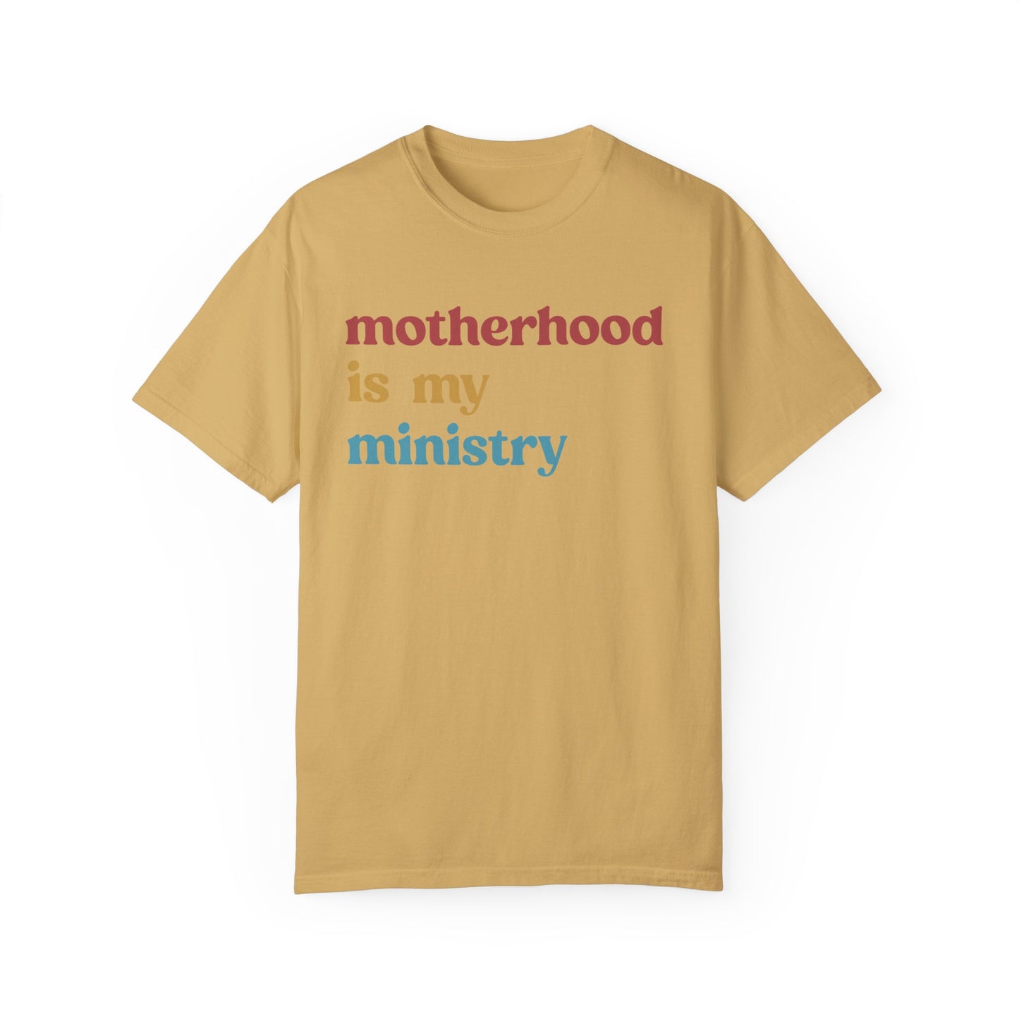 Motherhood Is My Ministry Shirt, Mothers Day Shirt, Motherhood Mom Shirt, Religious Mom Shirt, Cool Mom Shirt, Motherhood Shirt, CC1614