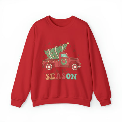 Christmas Tis The Season Sweatshirt, Merry Christmas Shirt, Christmas Tree Sweater, Christmas Tree shirt, Christmas Cake Sweatshirt, S889