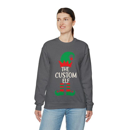 Custom The Elf Sweatshirt, Christmas Elf Sweatshirt, Christmas Family Matching, Christmas Family Matching, Funny Christmas Sweatshirt, S869