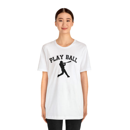 Baseball Game Fan Shirt for Her, Play Ball Shirt, Game Day Shirt, Cute Baseball Shirt for Women, Baseball Shirt for Women, T394