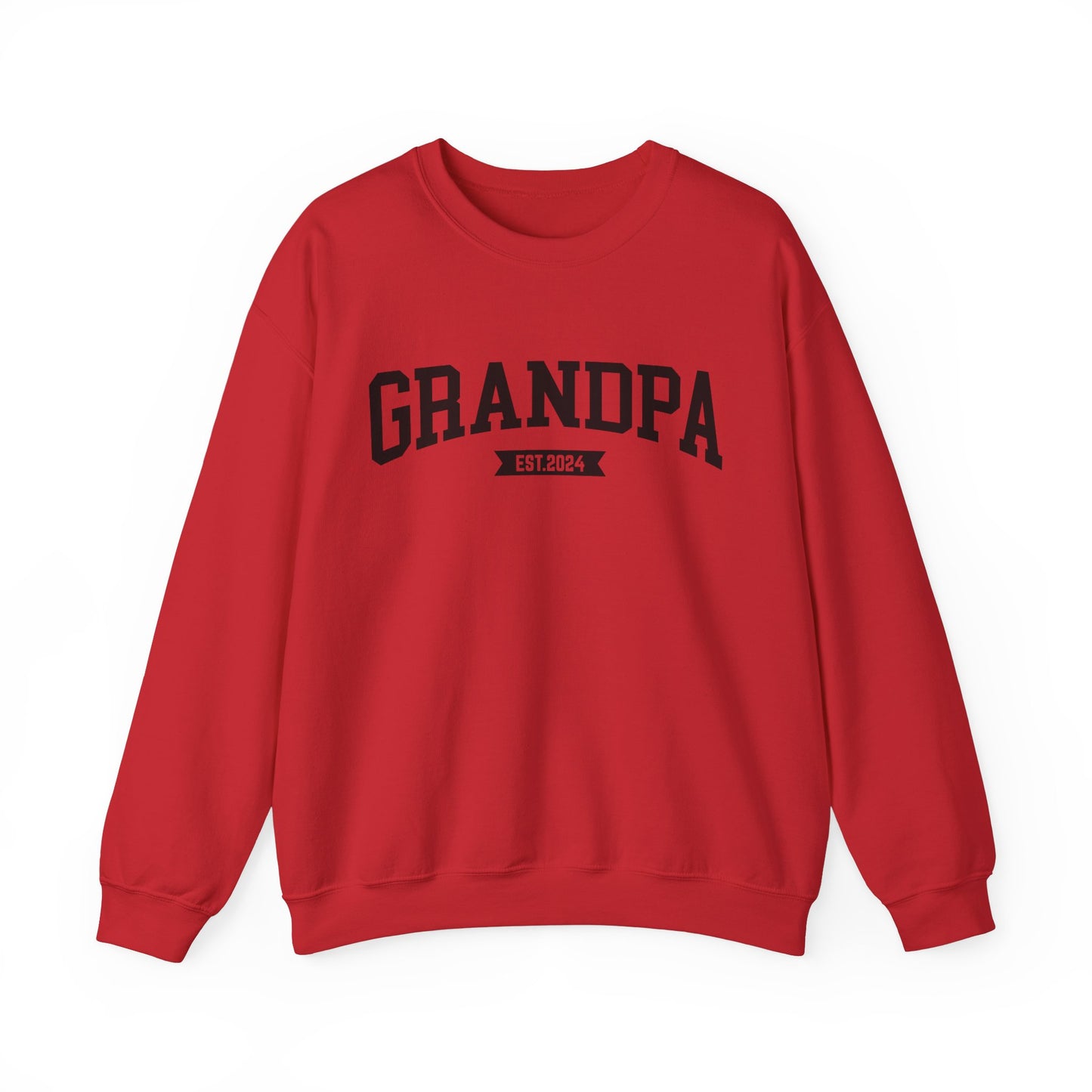 New Grandpa est Sweatshirt, Custom Father Day Sweatshirt, Custom Fathers day Gift, Custom Grandpa Sweatshirt, Grandpa Gift, Dad shirt, S1653