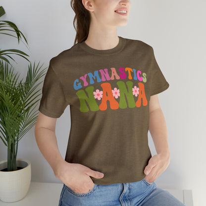 Retro Gymnastic Nana Shirt, Gymnastic Nana Shirt, Sports Nana Shirt, Cute Gymnastic Shirt for Nana, Shirt for Nana, T488