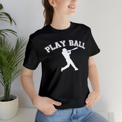 Baseball Game Fan Shirt for Her, Play Ball Shirt, Game Day Shirt, Cute Baseball Shirt for Women, Baseball Shirt for Women, T394