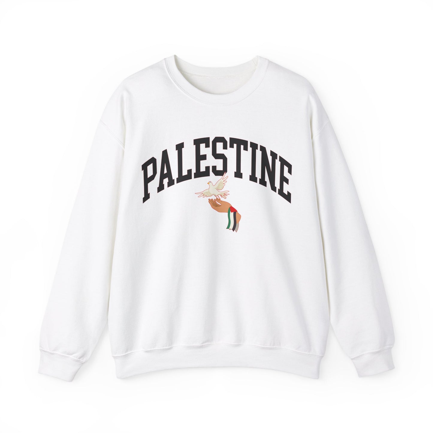 Free Palestine Sweatshirt, All Profit Support Palestine, Free Palestine Sweater, Palestine Flag Crewneck, Stand With Palestine Shirt, S1365