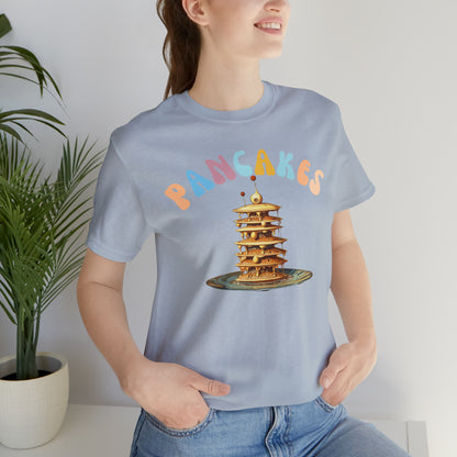 Pancakes Shirt, Pastry Chef Shirt, Baking Mom Shirt, Retro Pancakes Shirt, Pancake Lover Shirt, T273