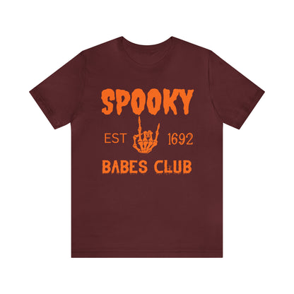 Spooky Skeleton Halloween Shirt, Fall Shirts for Women, Vintage Halloweem Sweatshirt, T599