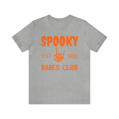 Spooky Skeleton Halloween Shirt, Fall Shirts for Women, Vintage Halloweem Sweatshirt, T599