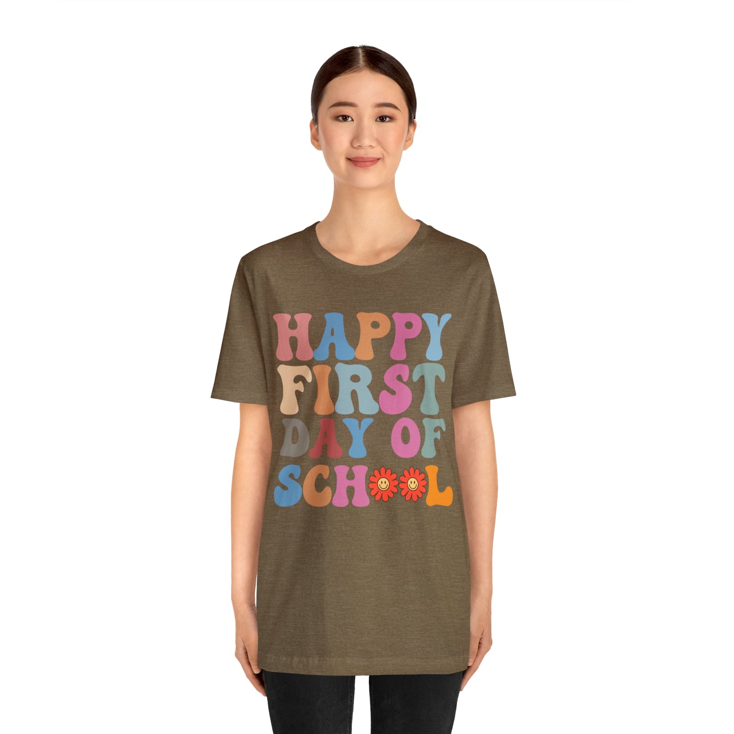 First Day of Class Shirt, Happy First Day Of School Shirt, Back To School Shirt, Retro Teacher Shirt, T501