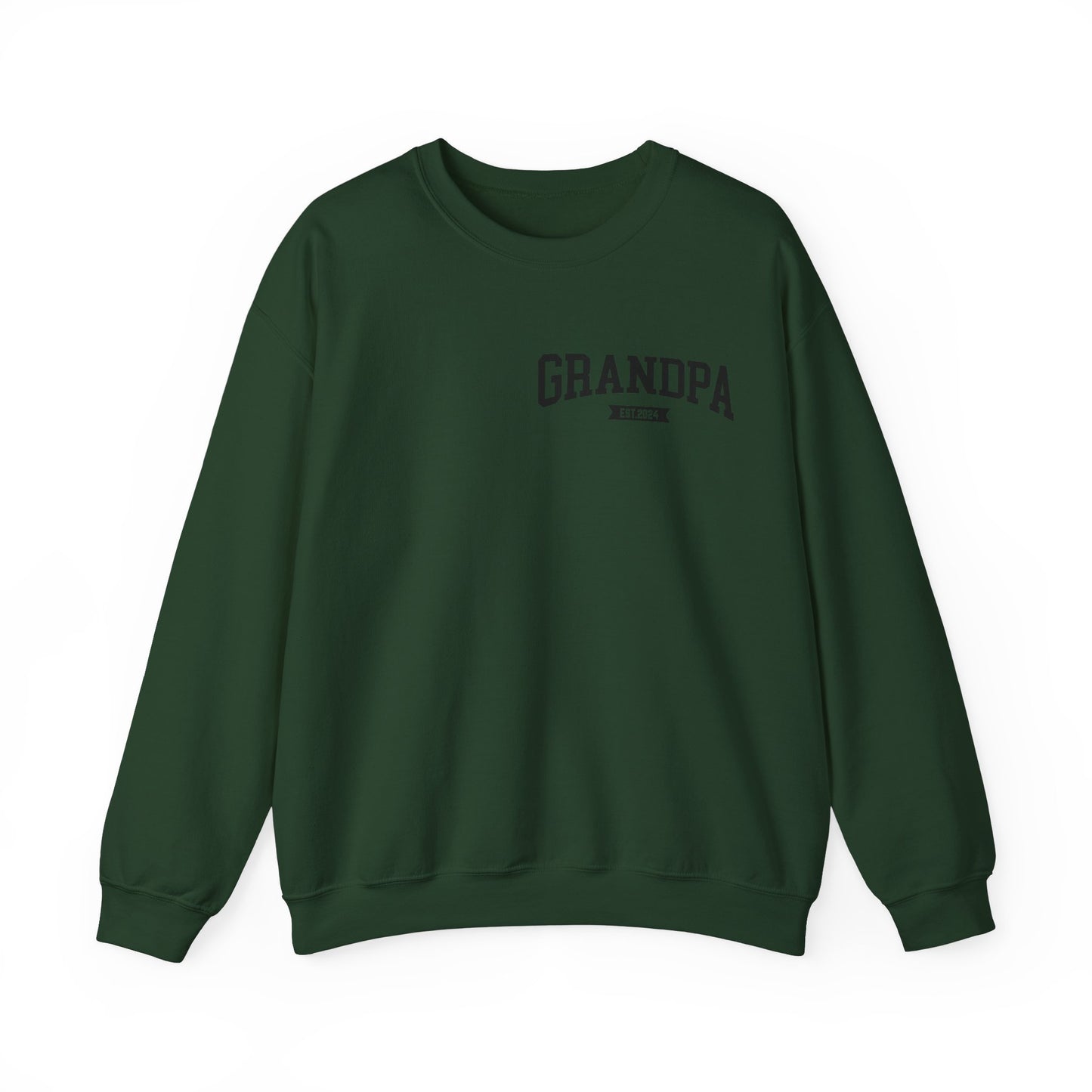 New Grandpa est pocket Sweatshirt, Custom Father Day Sweatshirt, Custom Fathers day Gift, Custom Grandpa Sweatshirt, Grandpa Gift, S1654