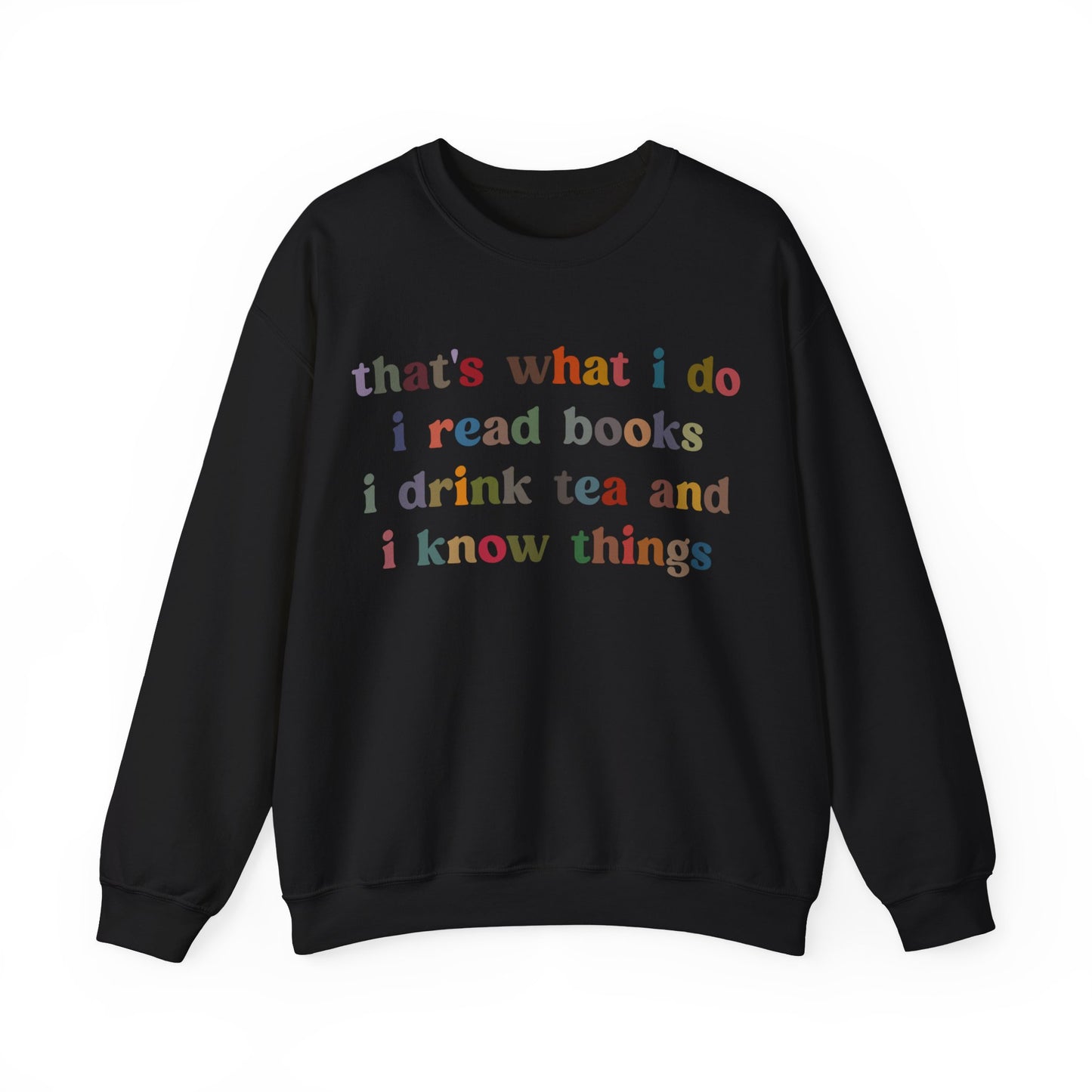 That's What I Do I Read Books Sweatshirt, Librarian Sweatshirt for Teacher, Book Lovers Club Sweatshirt, Book Nerd Sweatshirt, S1239