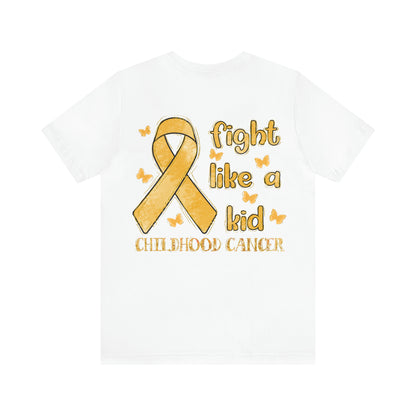 Childhood Cancer Football Shirt, Cancer Survivor Gift, Motivational Shirt, Cancer Fighter Support Shirt, Cancer Warrior, T671