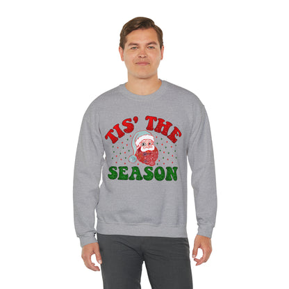 Christmas Tis The Season Sweatshirt, Merry Christmas Shirt, Christmas Tree Sweater, Christmas Tree shirt, Christmas Cake Sweatshirt, S886