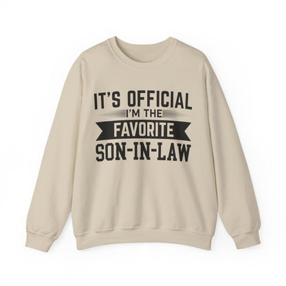 Favorite Son In Law Sweatshirt, Son in Law Sweatshirt, Best SIL Ever Birthday Gift from Mother in Law, Gift for Son in Law, S1130