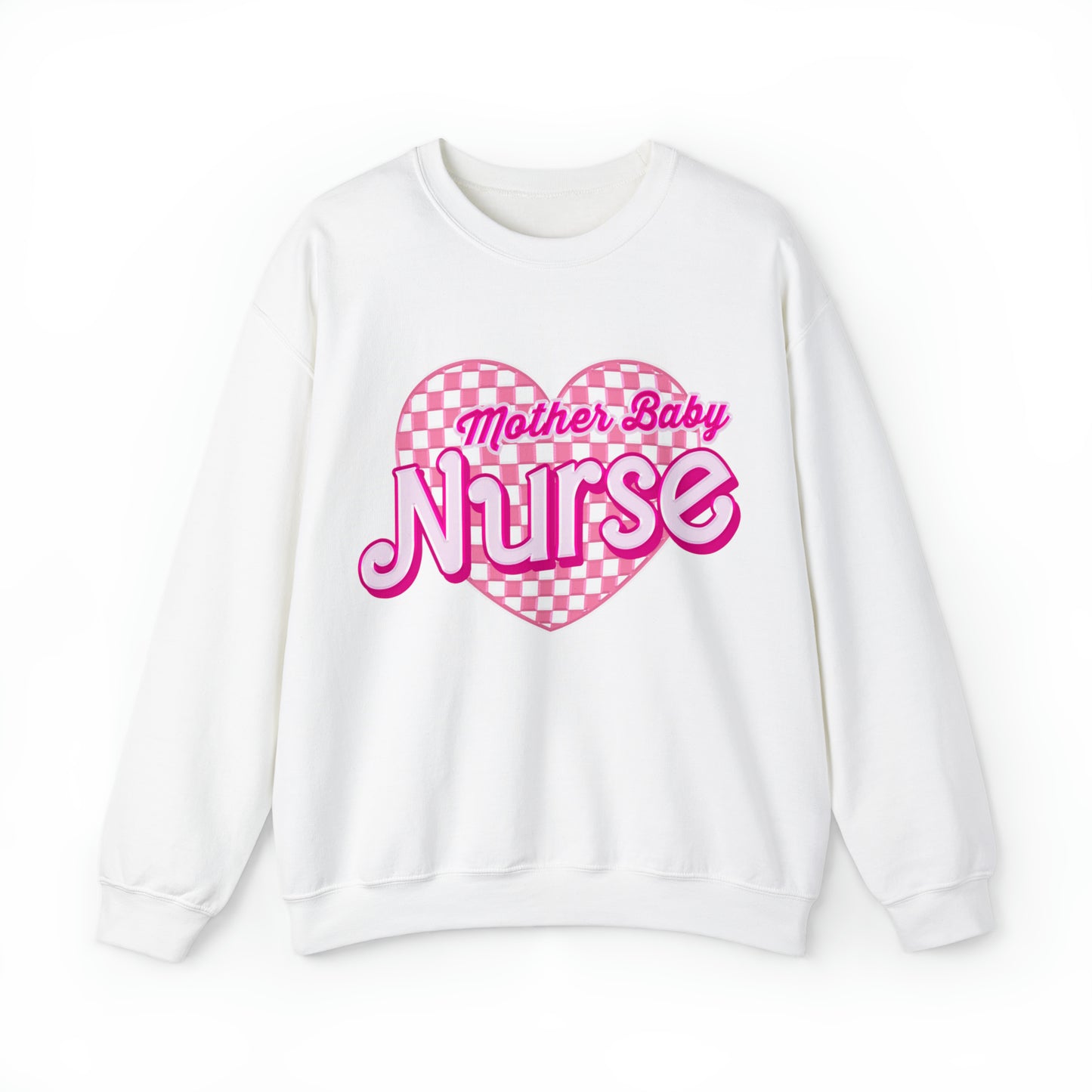Mother Baby Nurse Sweatshirt, Postpartum Nurse Sweater, Postpartum Nurse Sweatshirts, MBU Nurse Christmas Gifts, S946