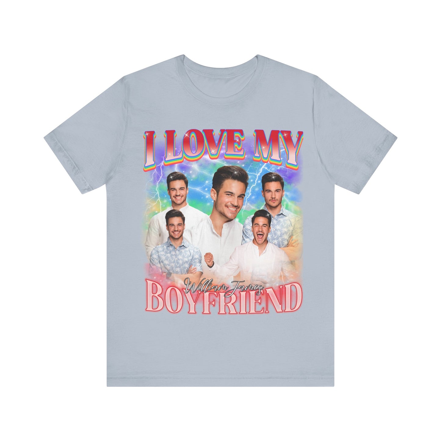 I Love My Boyfriend LGBTQIA+ Pride Shirt, Custom Bootleg Rap Tee Gay Rights Gift Equality Shirt LGBTQ Supporter Shirt Rainbow Shirt, T1632