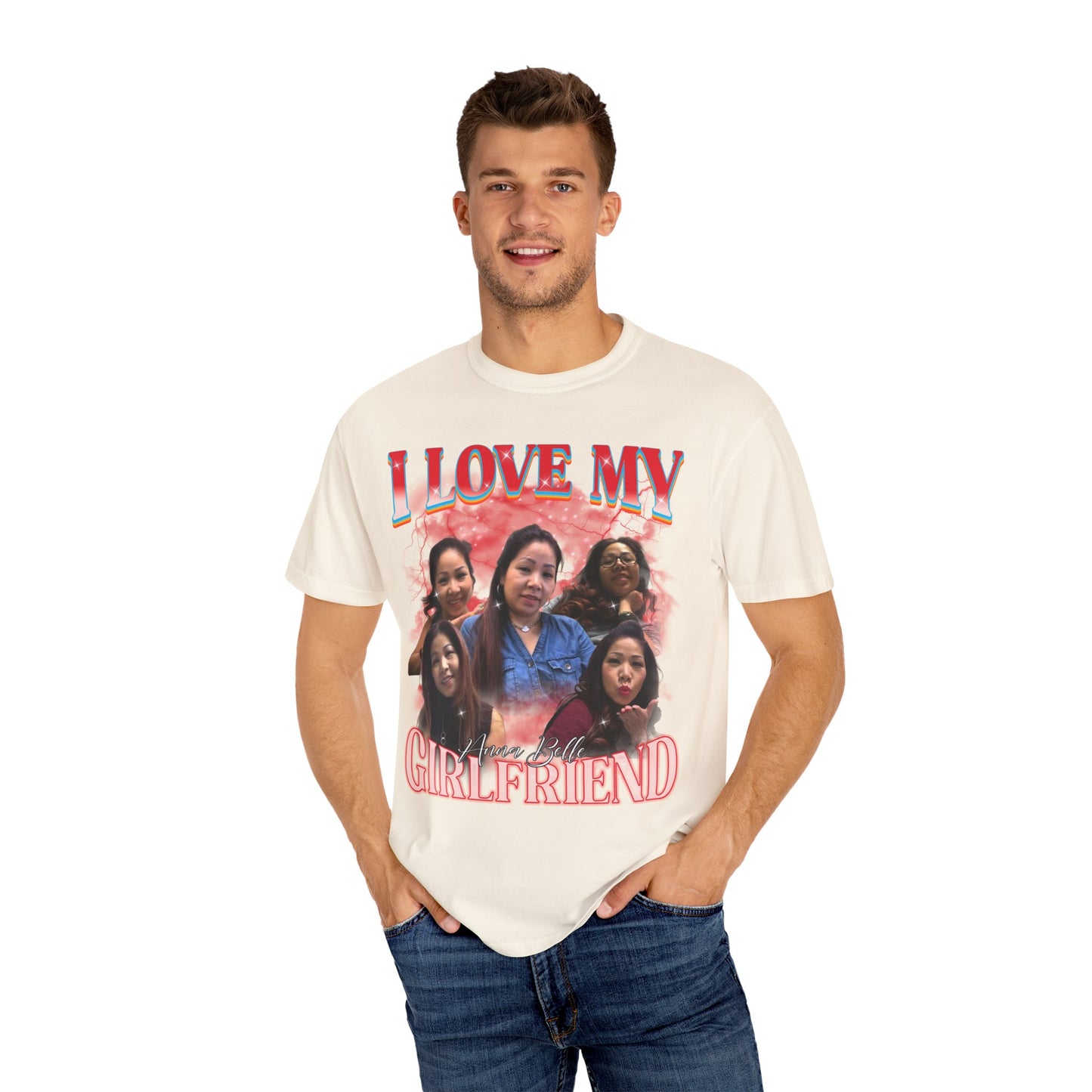 I Love My Girlfriend Shirt, Custom Bootleg Rap Tee, Boyfriend Shirt Anniversary Gift I Love My Autistic Girlfriend, Girlfriend Gift, CC1629