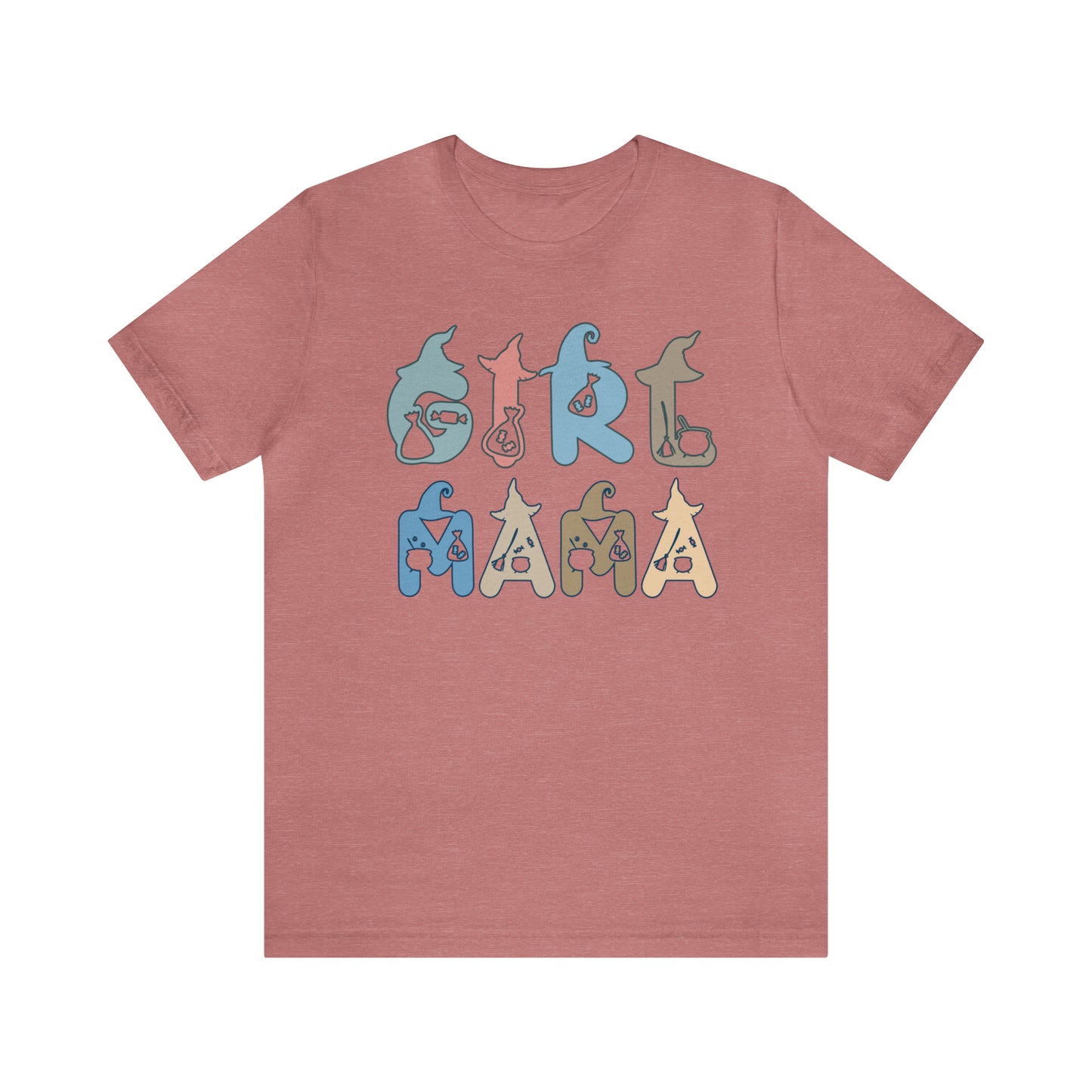 Gift For Mom From Daughter For Halloween, Girl Mama Shirt, Mama Shirt, Girl Mom Shirt, T319