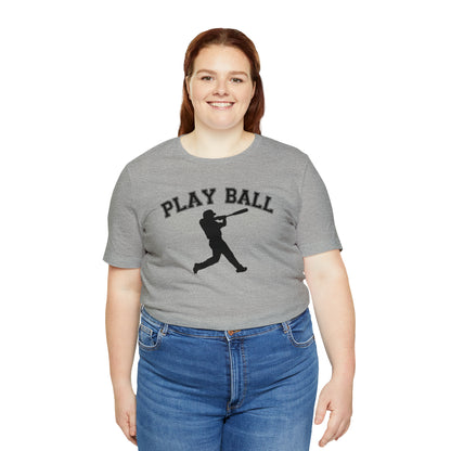 Baseball Game Fan Shirt for Her, Play Ball Shirt, Game Day Shirt, Cute Baseball Shirt for Women, Baseball Shirt for Women, T394