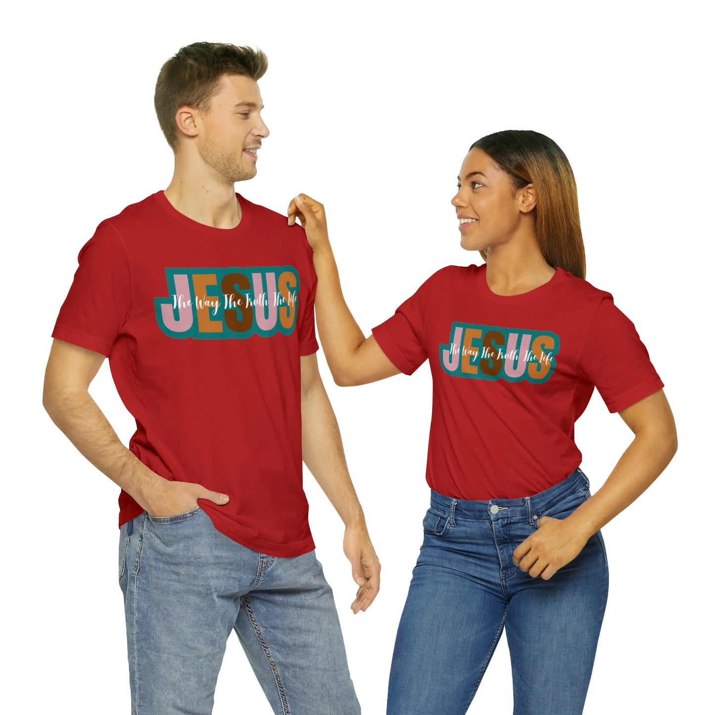 Retro Christian Tshirt, Jesus Tee for Christian Apparel, Christian Shirt for Women, T255