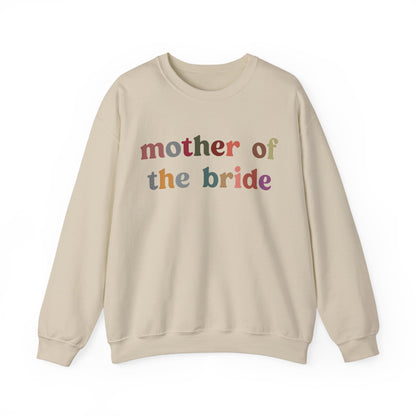 Mother of the Bride Sweatshirt, Cute Wedding Gift from Daughter, Engagement Gift, Retro Wedding Gift for Mom, Bridal Party Sweatshirt S1145