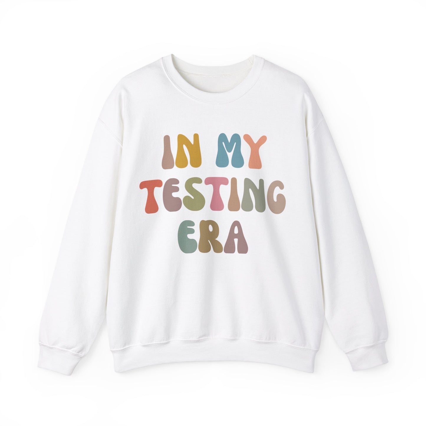 In My Testing Era Sweatshirt, Exam Day Sweatshirt, Funny Teacher Sweatshirt, Teacher Appreciation Gift, Gift for Best Teachers, S1302