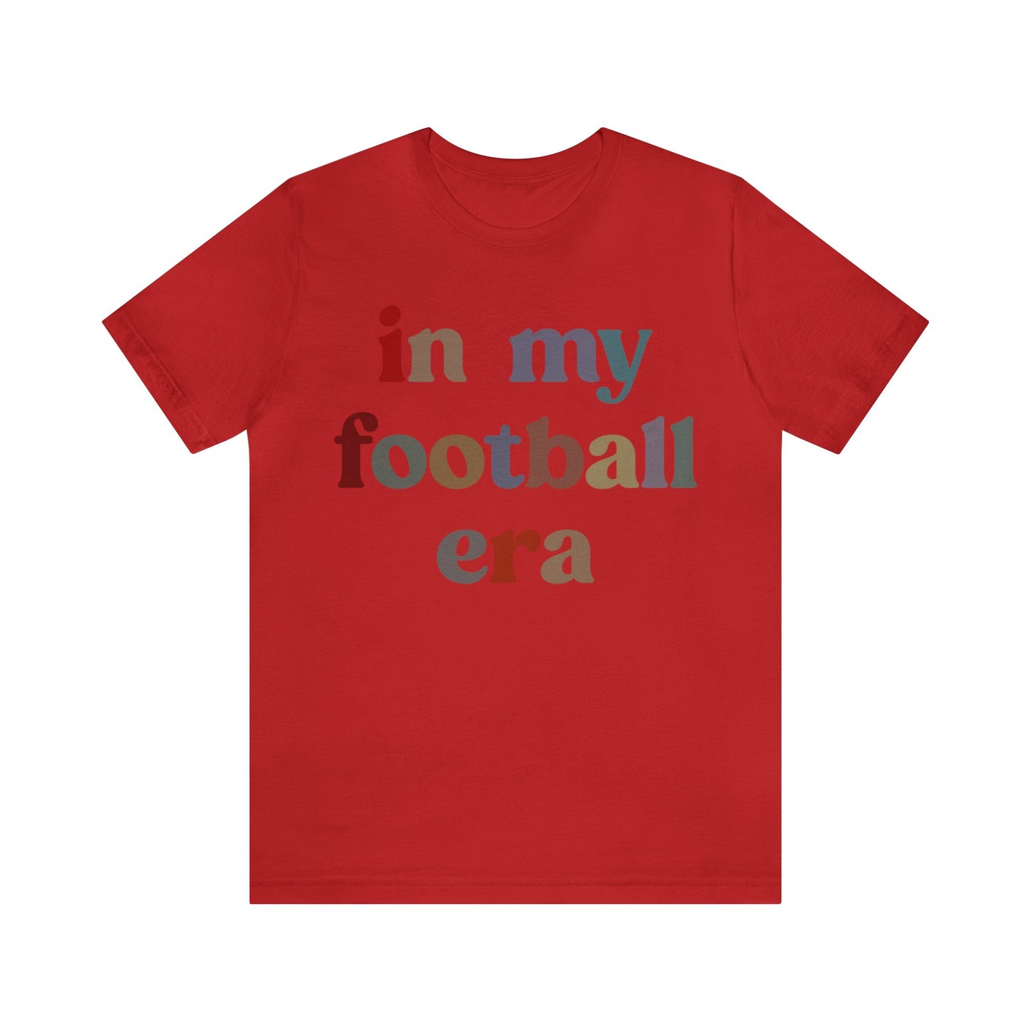 In My Football Era Shirt, Football Era Shirt, Football Sport Shirt, Sporty Mom Shirt, Oversized Shirt, College Football Player Shirt, T1355