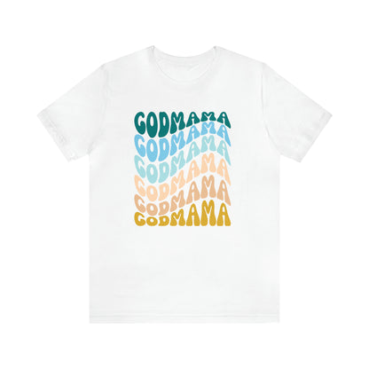 Godmother Gift from Goddaughter, Retro Godmother Shirt for Mother's Day, Cute Godmama Gift for Baptism, God Mother Proposal, T252