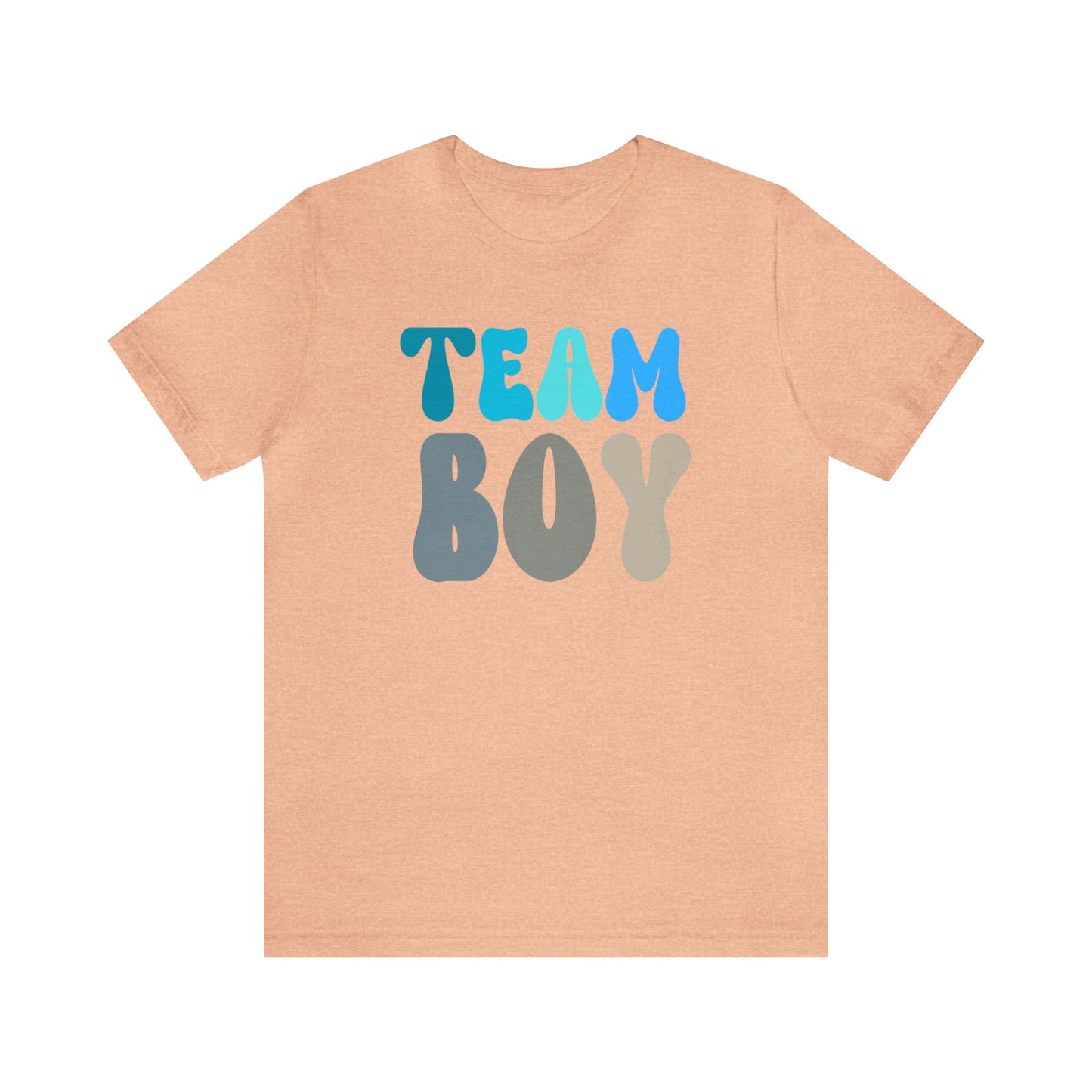 Cute Baby Announcement Shirt for Gender Reveal, Team Boy Shirt for Gender Reveal, Gender Announcement Gift for Her, T398