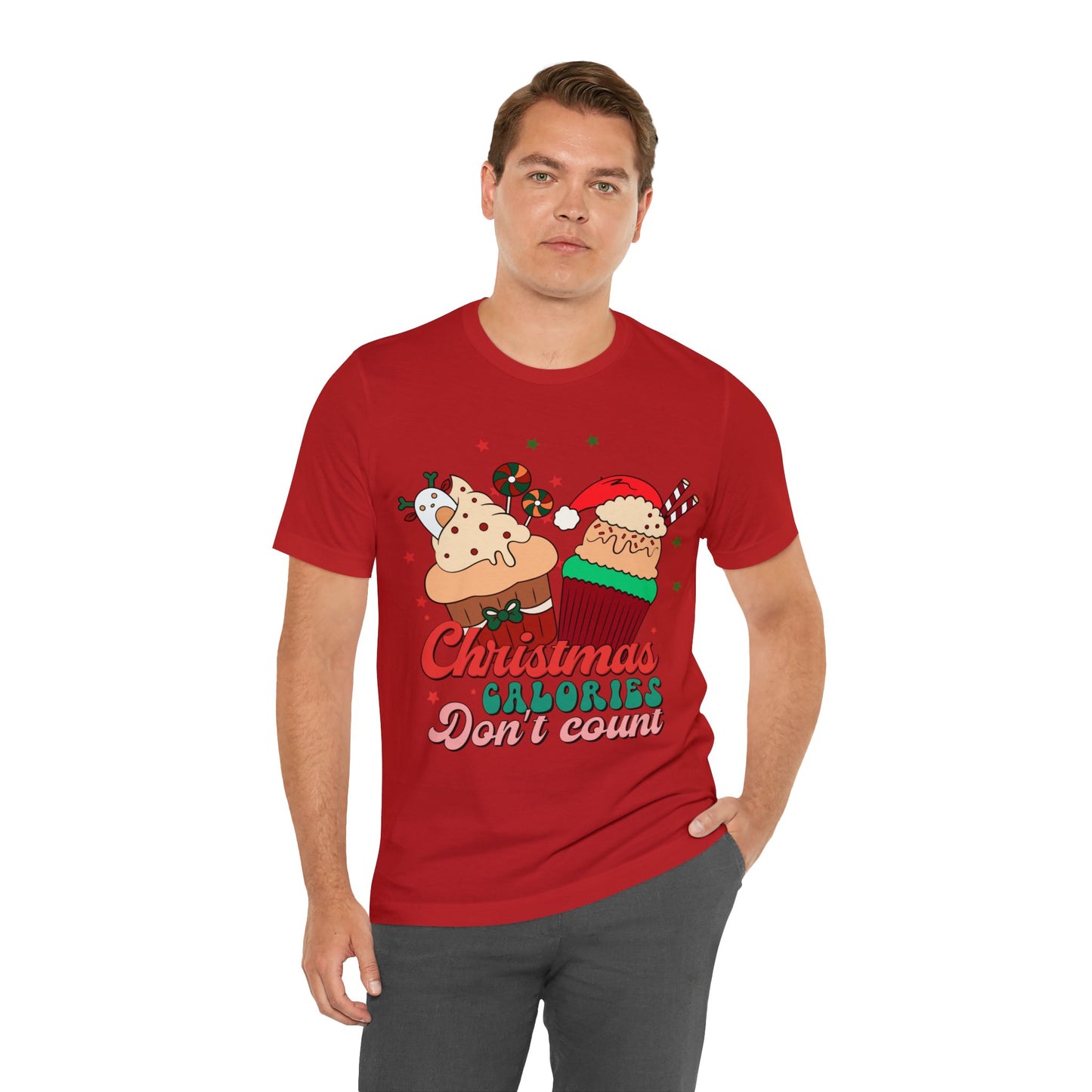 Christmas Calories Don't Count Shirt, Funny Christmas Shirt, Christmas Gift, Xmas calories shirt, Christmas calories, T871