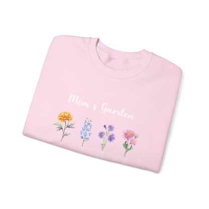 Custom Birth Month Flowers Sweatshirt, Custom Mom's Garden Sweatshirt for Mother's Day, Birth Month Flower Sweatshirt , Birth Flower, S1610