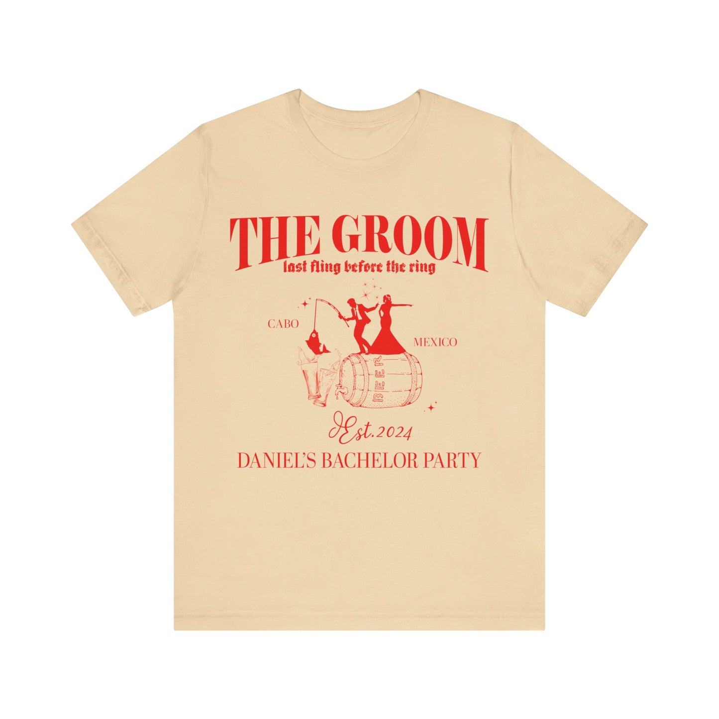 The Groom Bachelor Party Shirts, Groomsmen Shirt, Custom Bachelor Party Gifts, Group Bachelor Shirt, Fishing Bachelor Party Shirt, 12 T1604