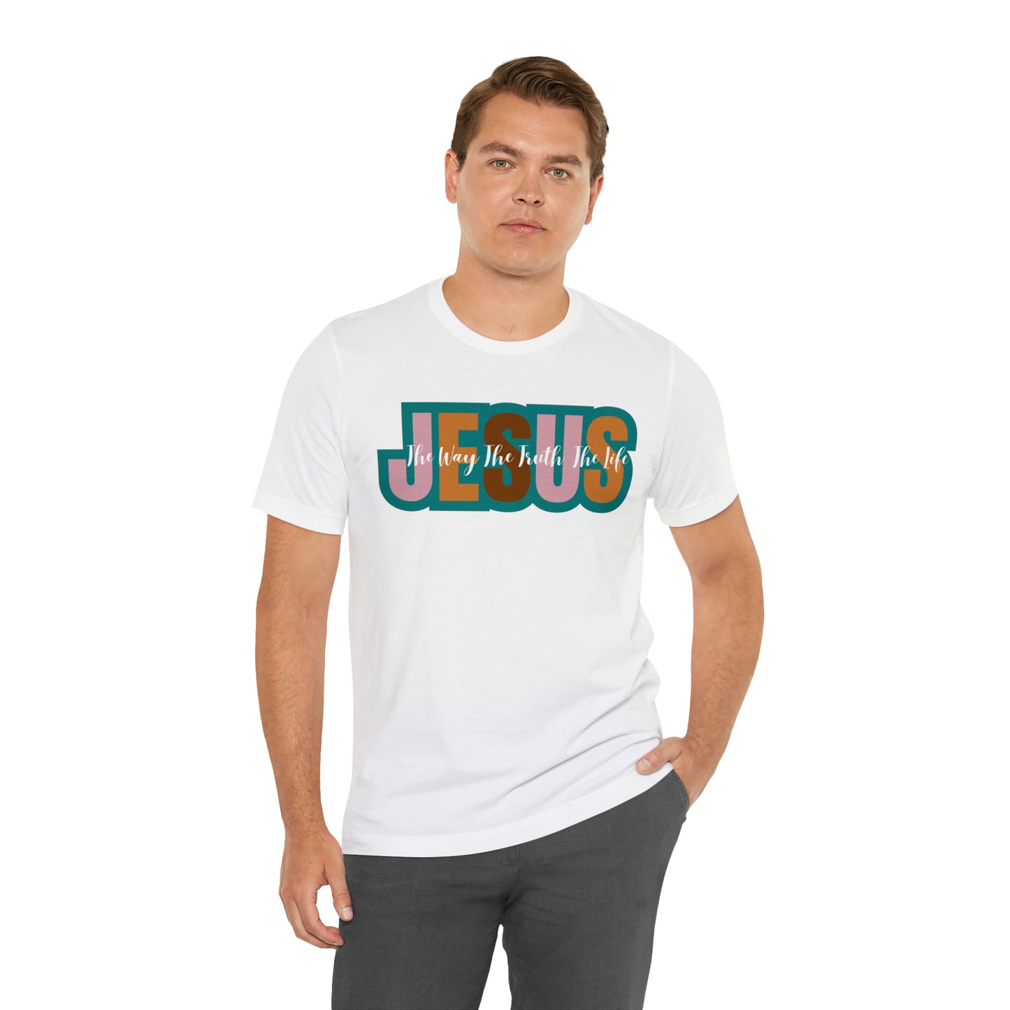 Retro Christian Tshirt, Jesus Tee for Christian Apparel, Christian Shirt for Women, T255