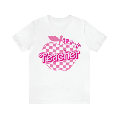 Pre K teacher shirt, Pink Teacher Shirts, Pre-K Appreciation Teacher Shirt, Gifts for Teachers, Retro Teacher Shirt, Teacher Era, T801