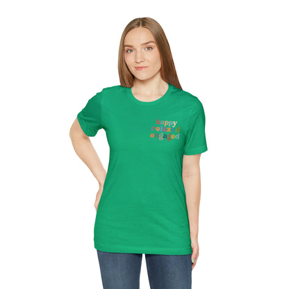 Happy Relaxed Engaged Shirt, Behavior Analysis Graduate Shirt, T460