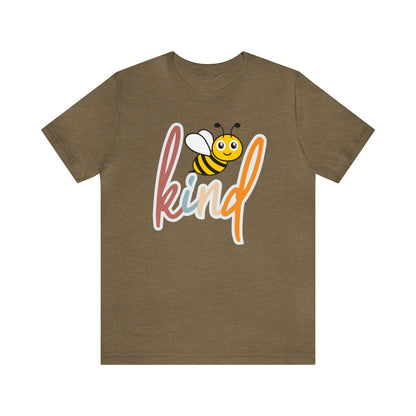 Cute Bee Kind T-Shirt for Boho Birthday Gift, Retro Bee Kind Shirt, Bee Kind TShirt for Her, T366